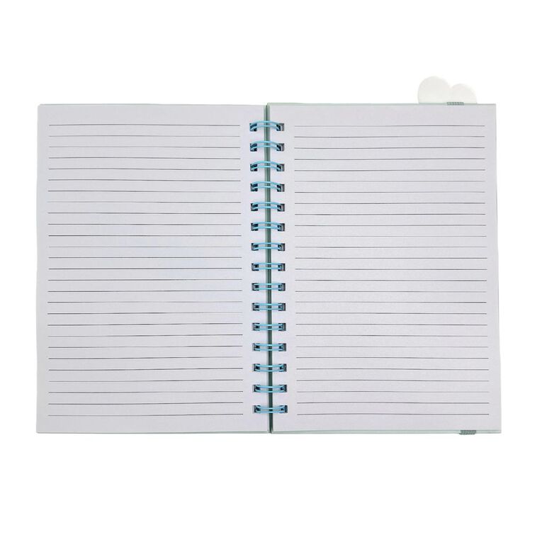 Uniti Kids Playful Simplicity Spiral Cat A5 Notebook, , hi-res