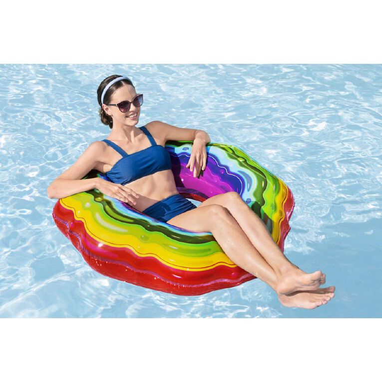Bestway Rainbow Ribbon Swim Tube, , hi-res