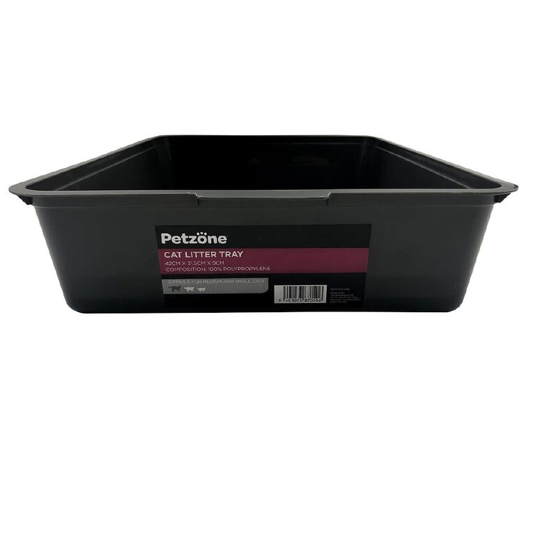 Petzone Cat Litter Tray# Grey, , hi-res