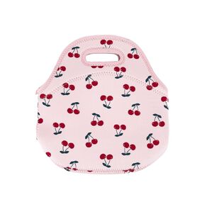 Living & Co Soft Touch Lunch Bag Cherry Multi-Coloured