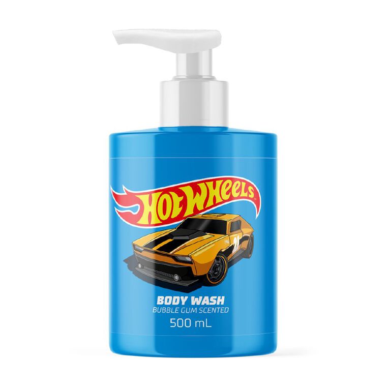 Hot Wheels Body Wash Bubble Gum Scented 500ml, , hi-res