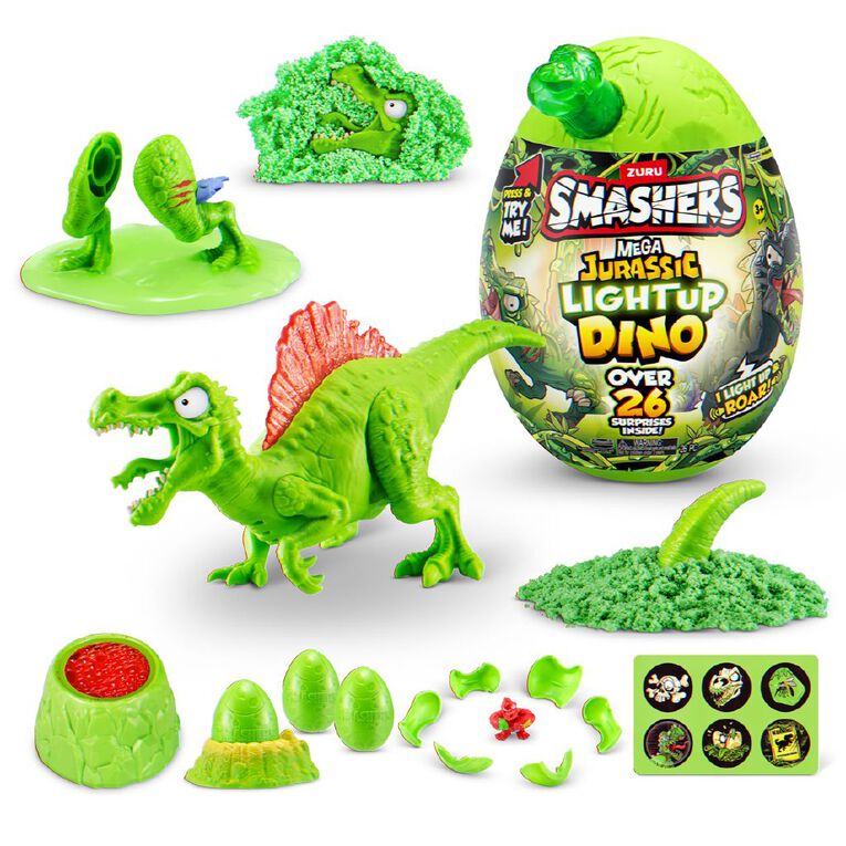 Zuru Smashers Dino Island Jurassic Epic Egg Combo Pack, , hi-res