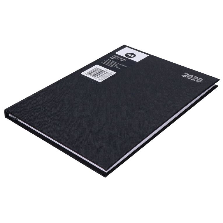 WS 2026 Diary A5 Week to View Black, , hi-res