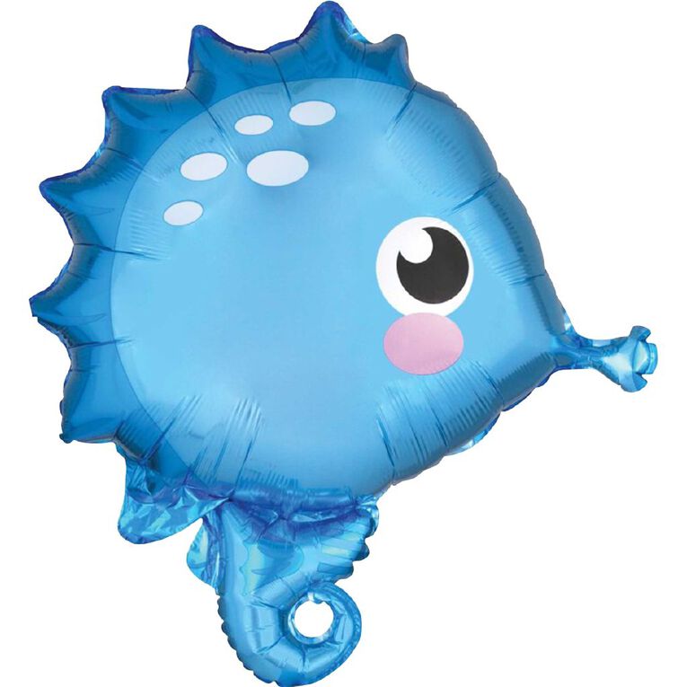 Anagram Standard Shape Seahorse Balloon, , hi-res