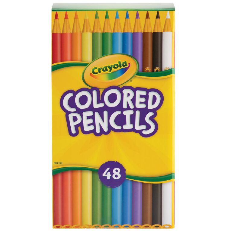 Crayola 48 Pack Colored Pencil Deskpack, , hi-res