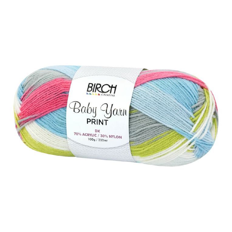 Birch Baby Print 70% Acrylic 30% Nylon 100G Mistbell, , hi-res