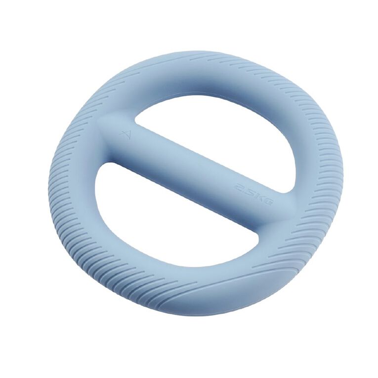 Active Intent Fitness Silicone Weight Ring 2.5kg Blue, , hi-res