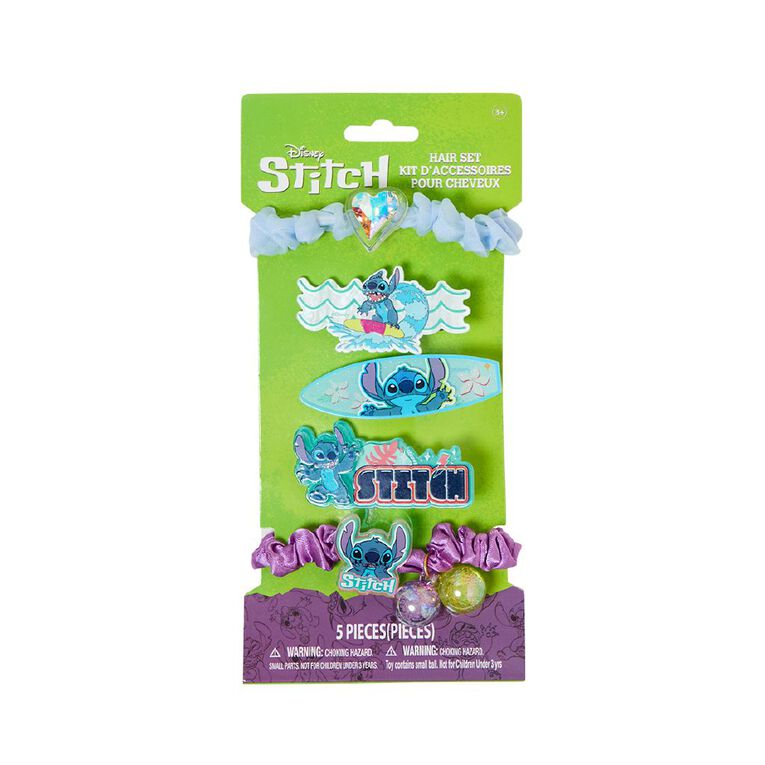 Stitch Hair Accessories Set 8 Pack, , hi-res