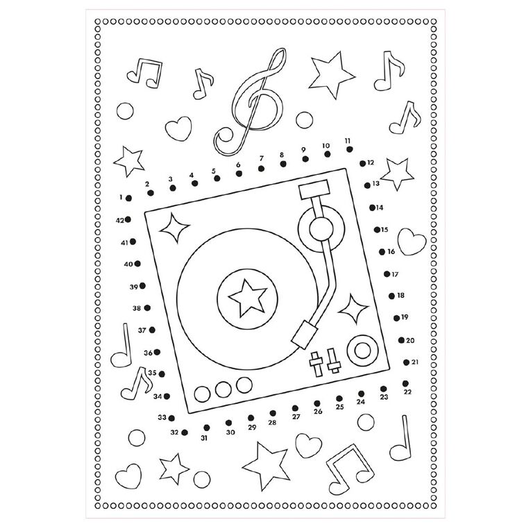 I Love K-Pop Dot To Dot, , hi-res