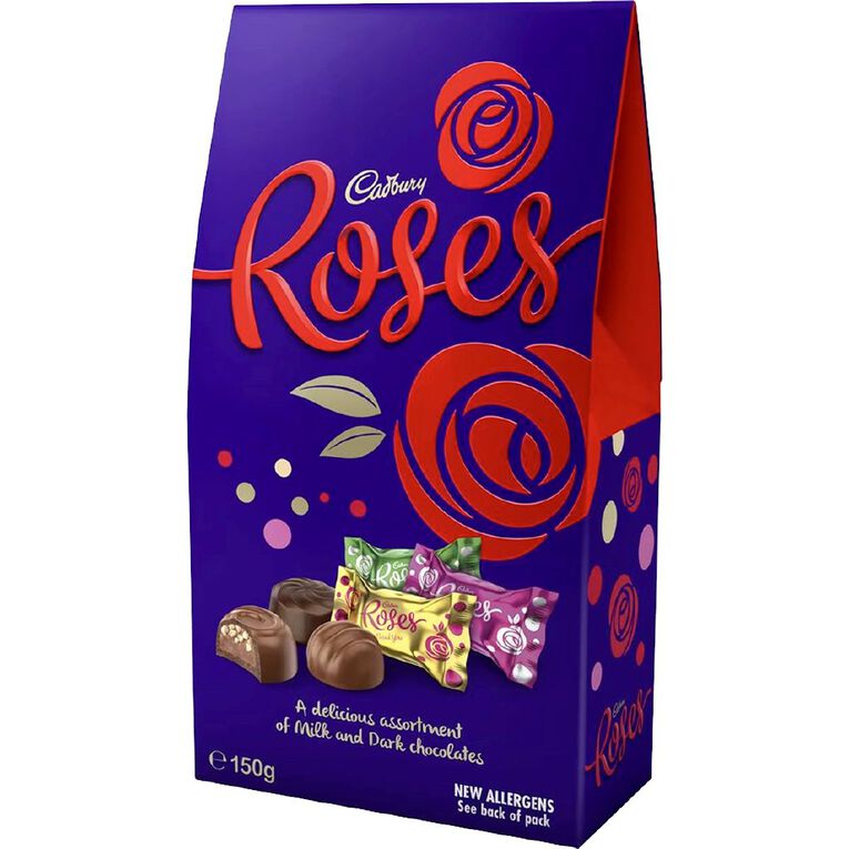 Cadbury Roses Gift Pouch 150g, , hi-res