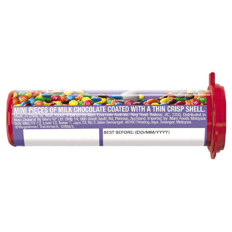 M&M's Minis Chocolate Tube 35g, , hi-res