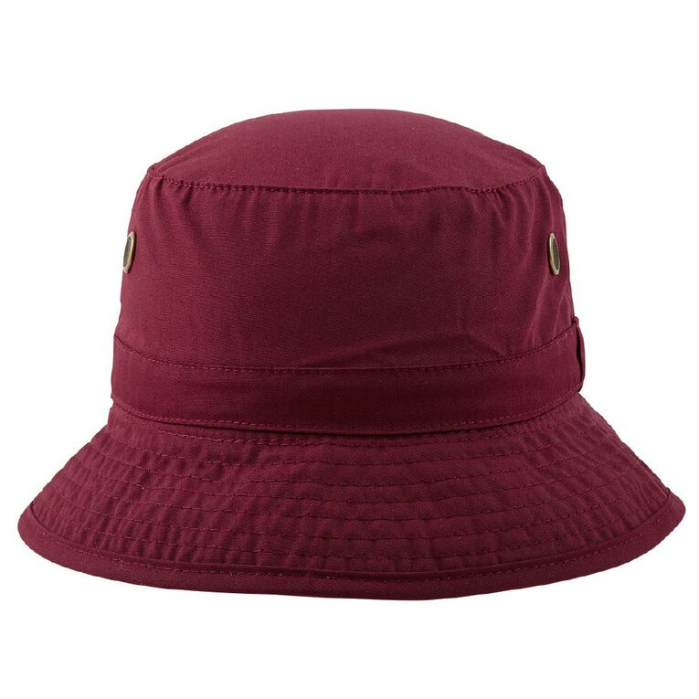 Schooltex Bucket Hat Burgundy The Warehouse