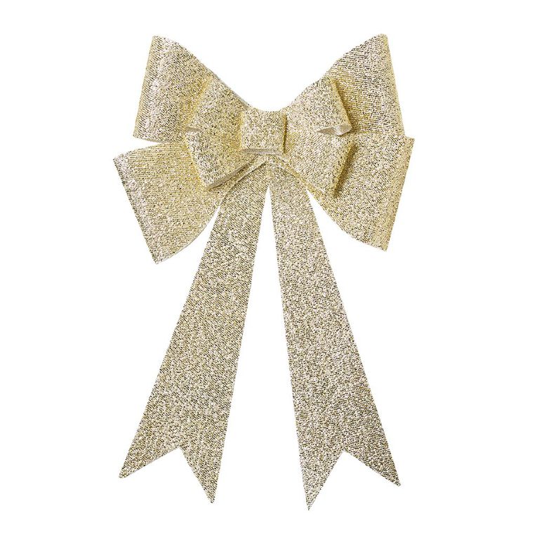 Wonderland Jumbo Bow with 45 LED Assorted 68cm, , hi-res