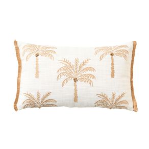 Living & Co Cushion Palm Natural 30cm x 50cm