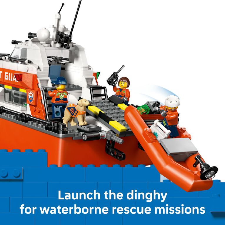 LEGO CITY Coast Guard Rescue Boat & Helicopter 60504, , hi-res