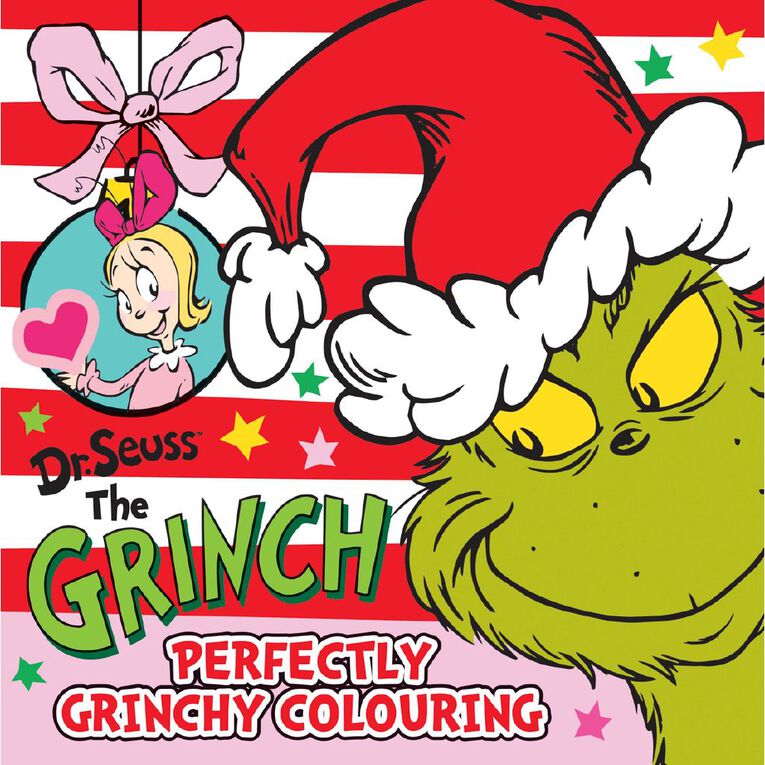 Dr Seuss: The Grinch Adult Colouring Book, , hi-res