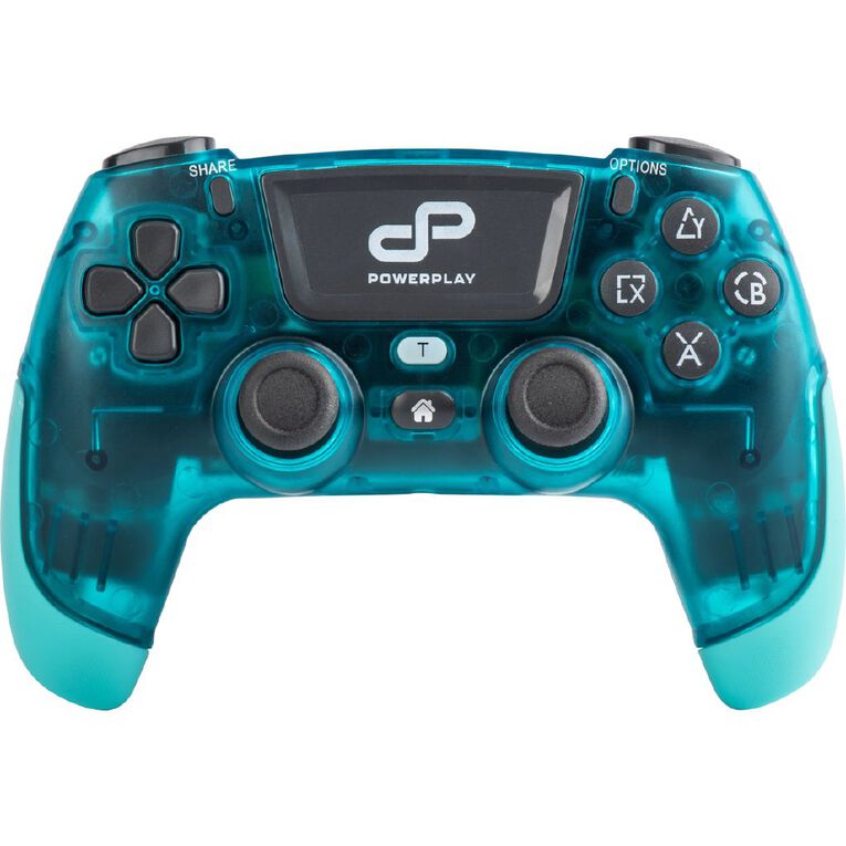 PowerPlay PS4 Wireless Controller Translucent Teal, , hi-res