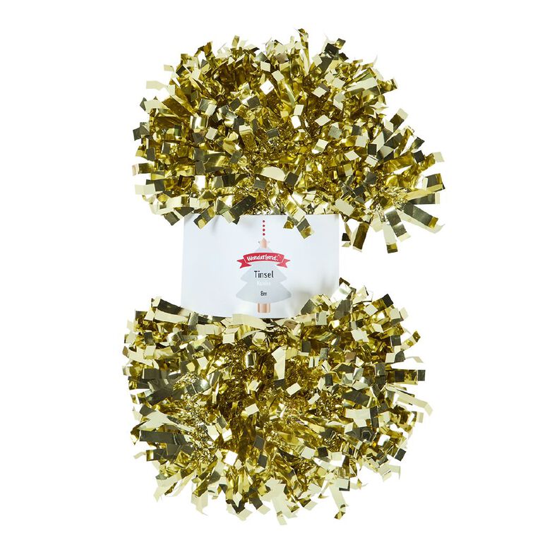 Wonderland Tinsel 8m Assorted, , hi-res