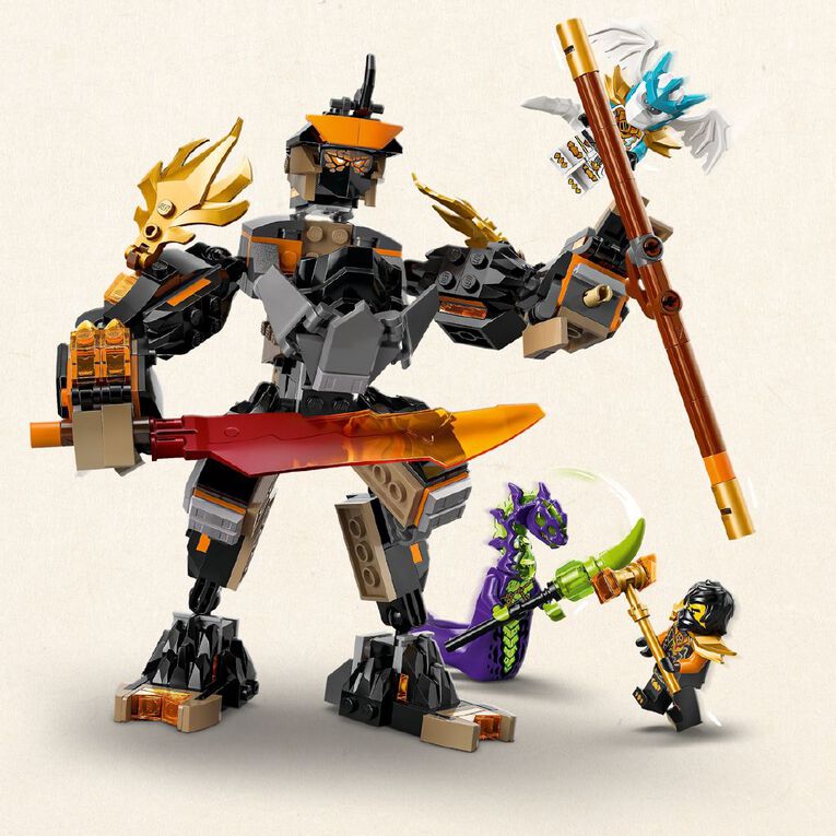 LEGO Ninjago Coles Mission Mech & Dragon Zane 71854, , hi-res
