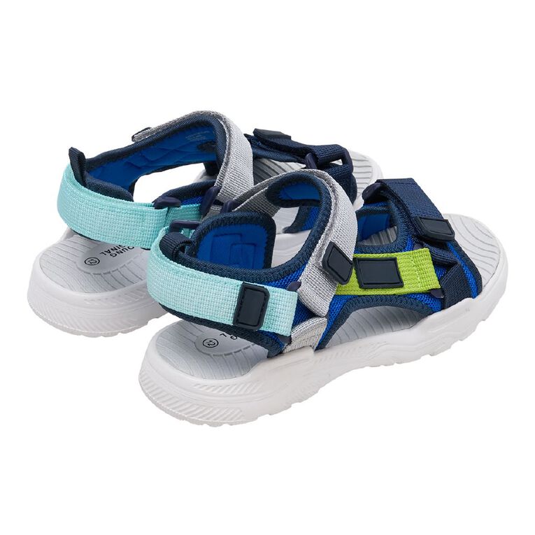 Young Original Senior Kids' Rupert Sandals, Blue, hi-res
