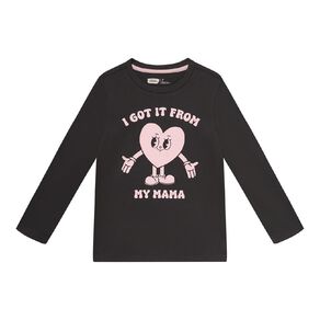 Young Original Long Sleeve Printed Tee