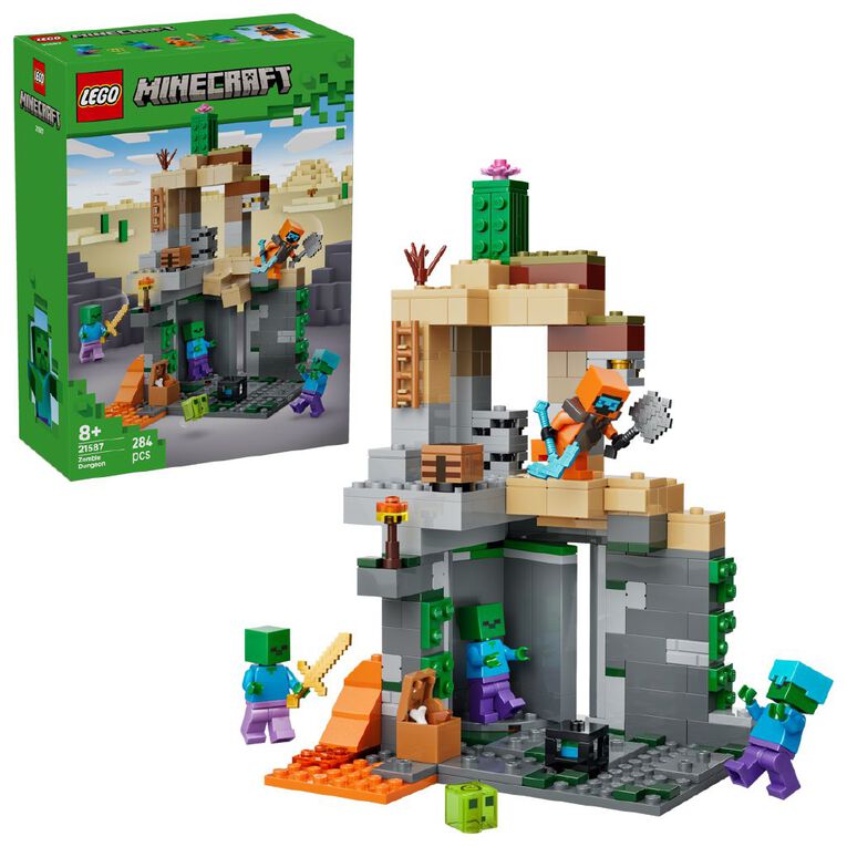 LEGO Minecraft Zombie Dungeon 21587, , hi-res