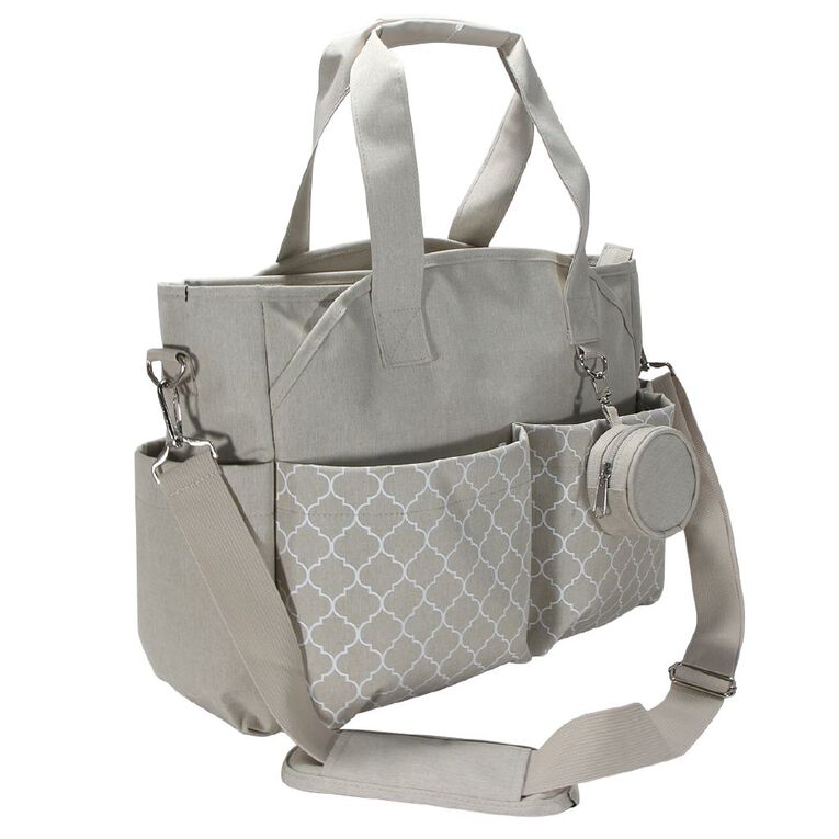 Babywise Nappy Tote Natural, , hi-res
