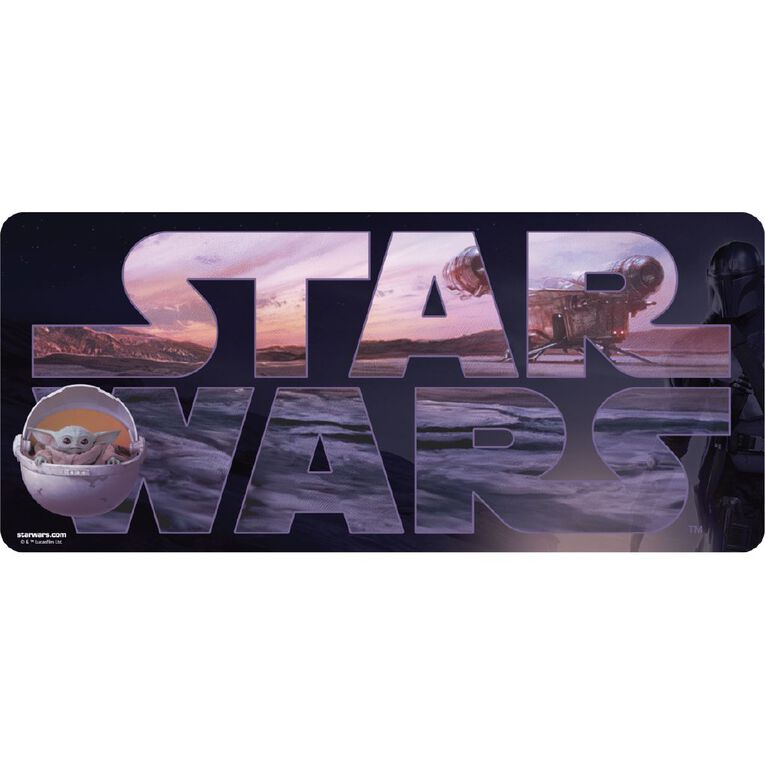 Paladone Star Wars The Mandalorian XXL Gamer Mat, , hi-res