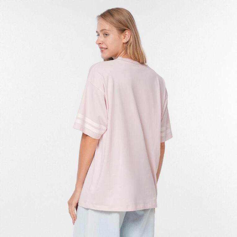 H&H Women's Amber Rixon V-Neck Drop Shoulder Tee, Pink, hi-res
