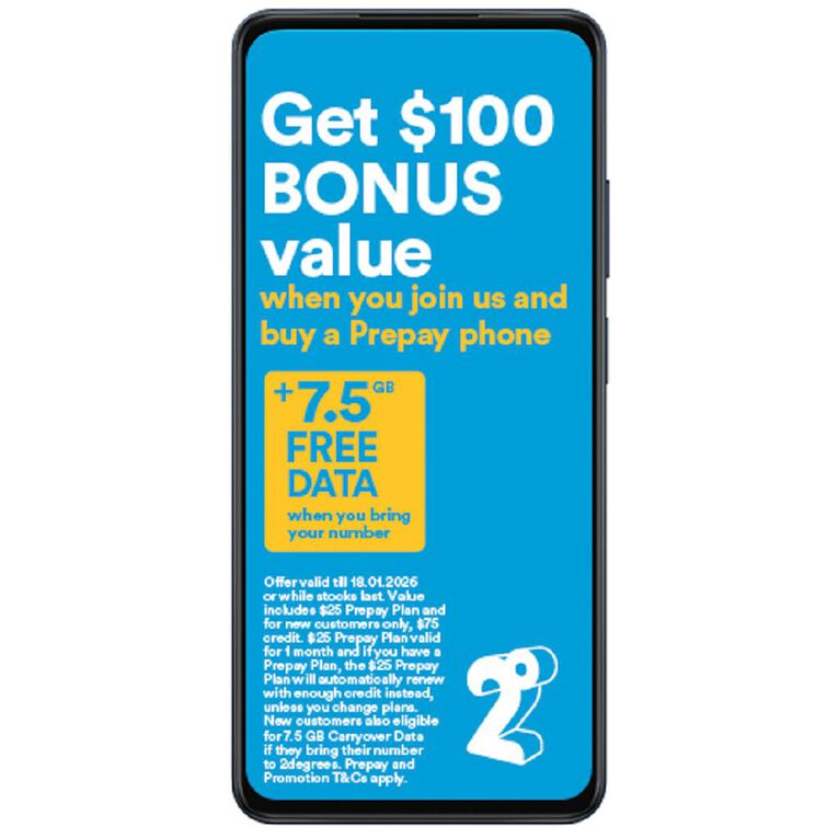 OPPO A5X 4G Midnight Blue with 2degrees SIM, , hi-res