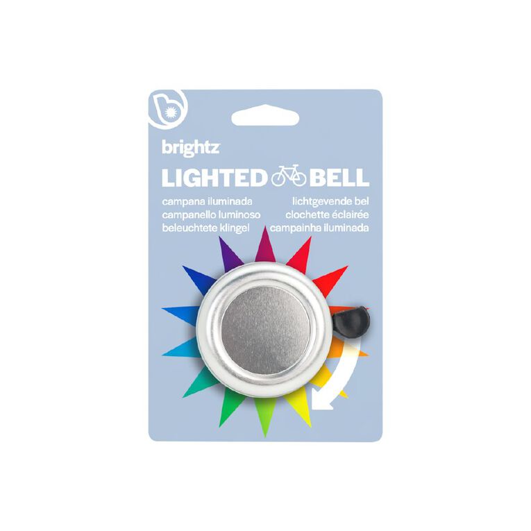 Brightz Light Up Silver Bell, , hi-res
