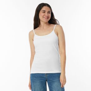 H&H Women's Essential Stretch Shelf Bra Cami