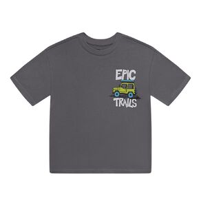 Young Original Short Sleeve Relaxed Print Tee