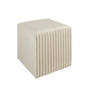 Living & Co Striped Ottoman