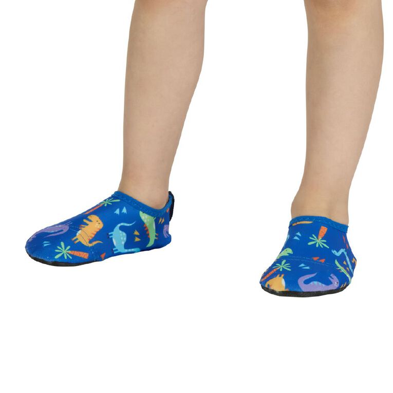 Zoggs Dinos Antislip Socks XS Blue, , hi-res