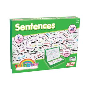 Junior Learning Rainbow Sentences