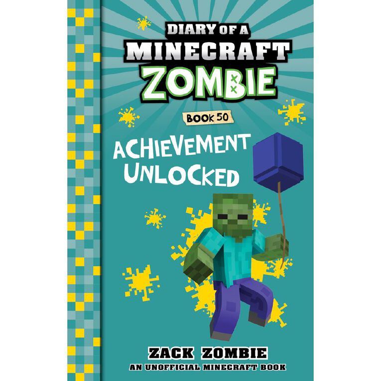 Minecraft Zombie #50 Achievement Unlocked by Zack Zombie, , hi-res