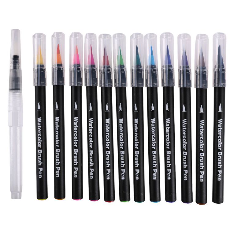 Watercolour Brush Pens The Warehouse