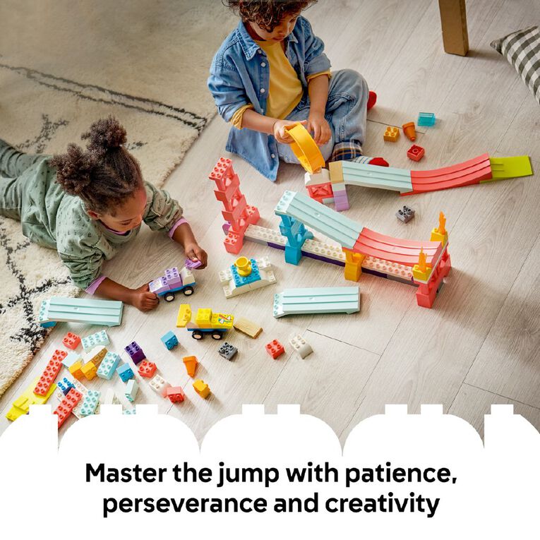 LEGO DUPLO 3 in 1 Creative Ramps with Vehicles 10478, , hi-res