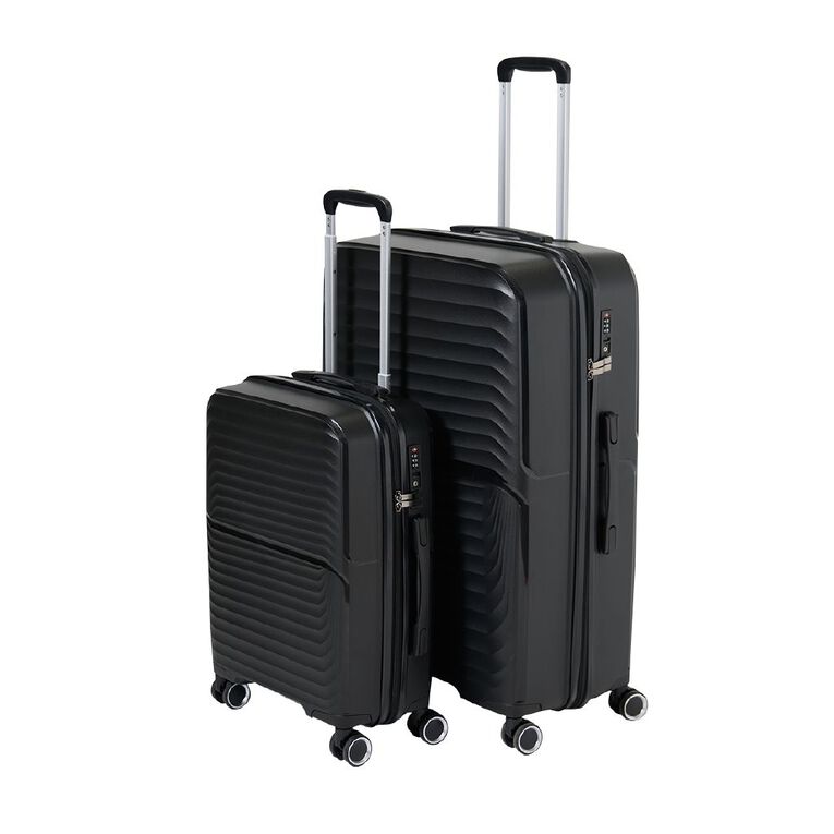 Intrepid 50cm Hardside Carry-On Suitcase Black, , hi-res