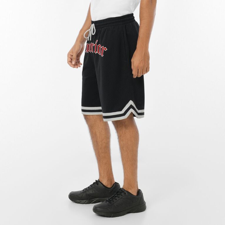 Garage Men's Basketball Shorts, Blue Dark, hi-res