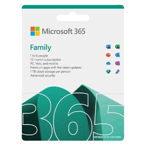 365 Family Subscription 1 Year 1 PC/MAC