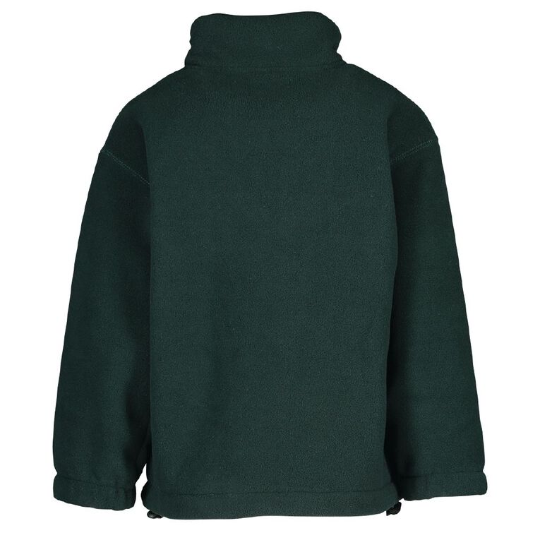 Schooltex Cosgrove School New Polar Fleece Top with Embroidery, Green Dark, hi-res