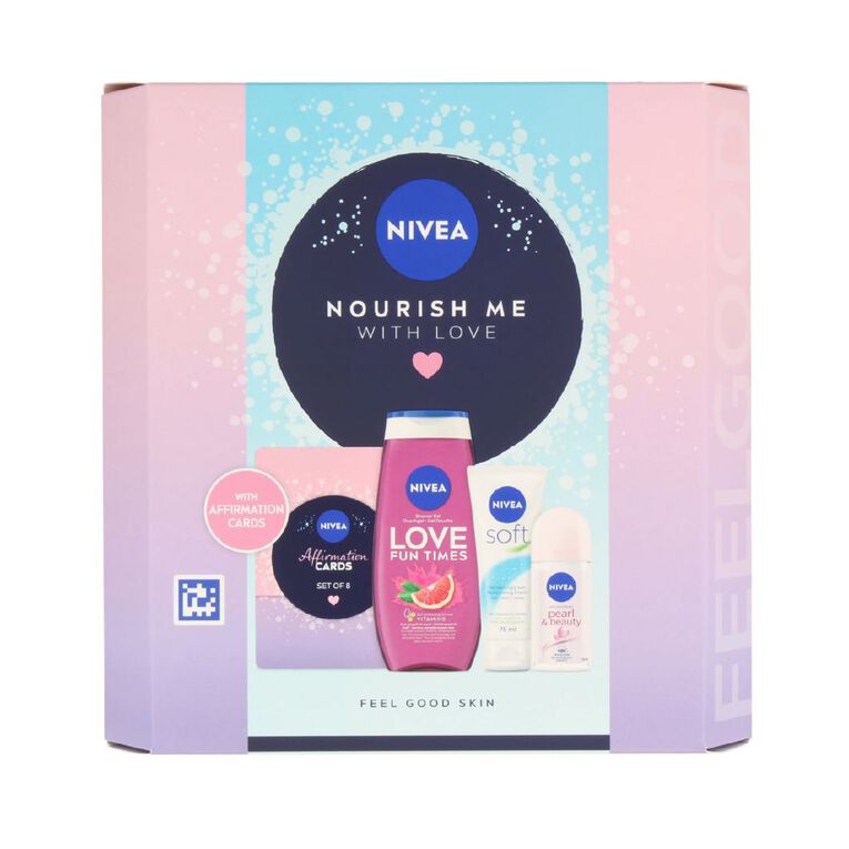 Nivea Teen Nourish With Love Gift Set 4 Pack, , hi-res