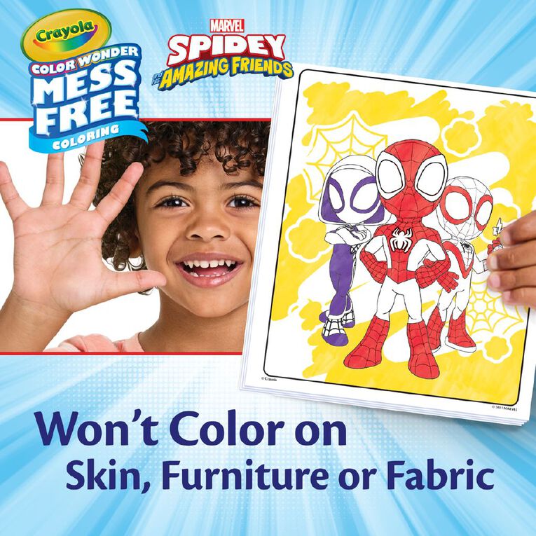 Crayola Mess Free Spidey & Friends Activity Kit, , hi-res