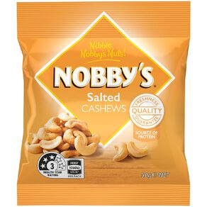 nobby's cashews nuts salted cashews 50 g