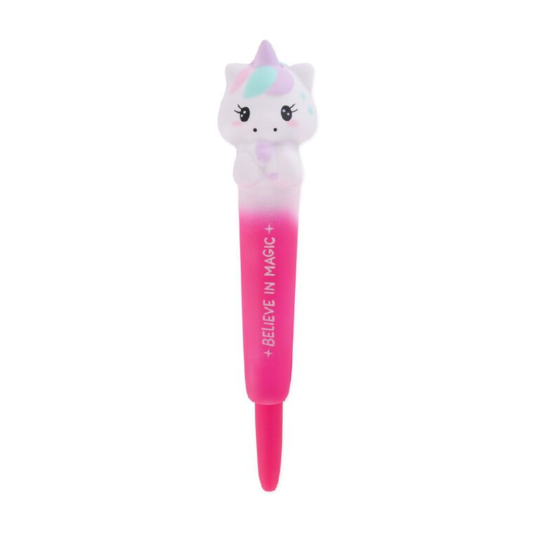 Legami Squishy Gel Pen Squeezies Unicorn, , hi-res