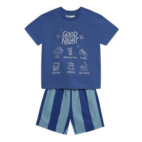 H&H Boys' Tee and Shorts Pyjama Set