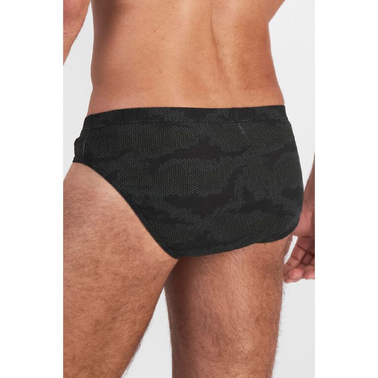 Rio Men's Hipster Briefs 7 Pack, Grey Mid, hi-res