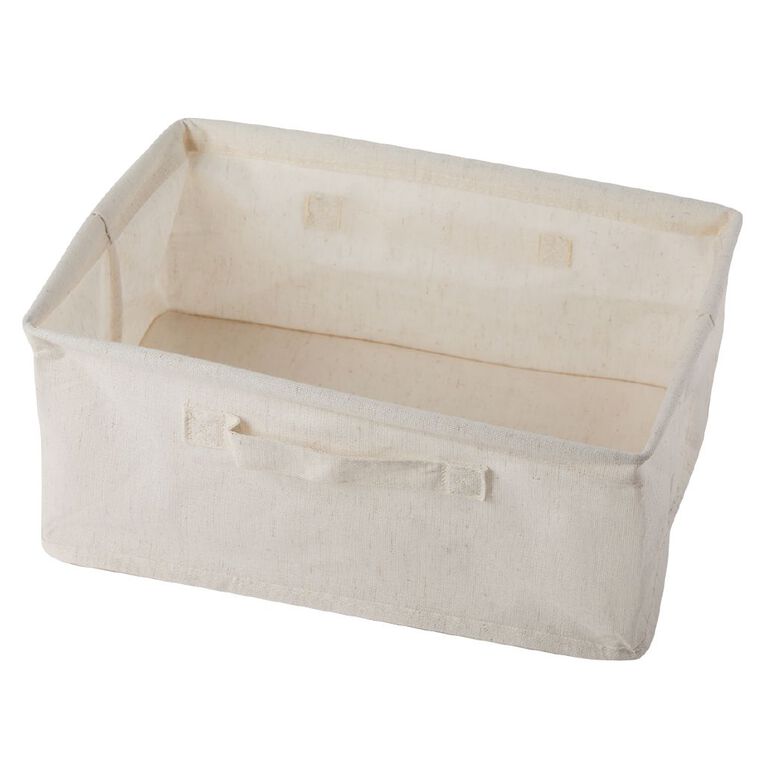 Living & Co Linen Look Soft Case Cream, , hi-res